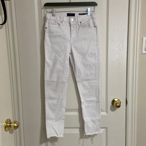 Banana republic 26p white skinny jeans